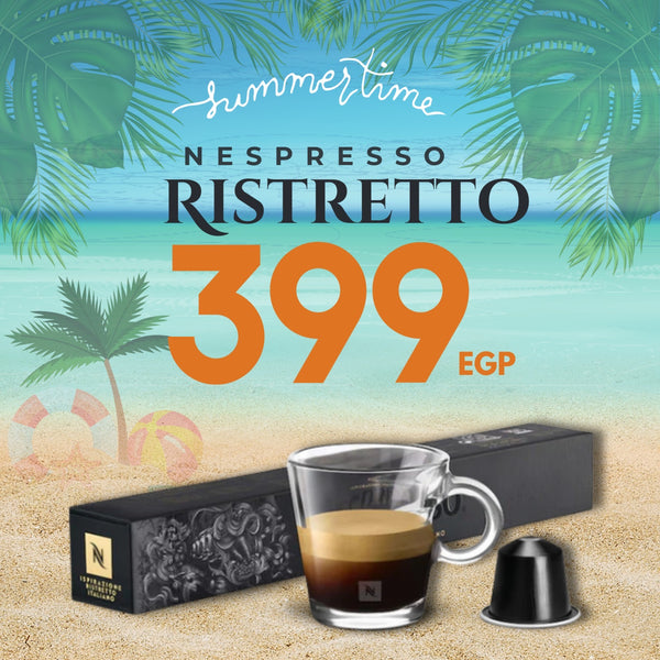 Nespresso Ristretto Italiano coffee capsules - 10 capsules - Qahwa & more