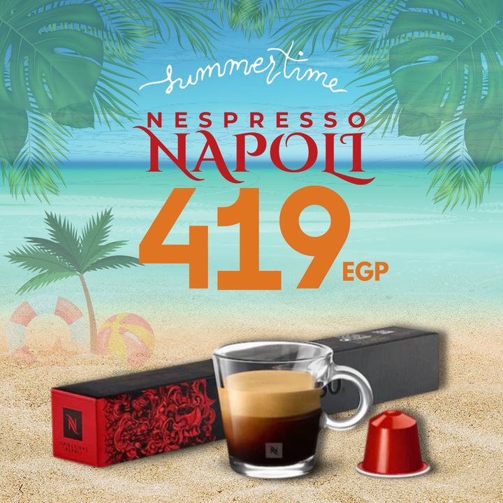 Nespresso Napoli coffee capsules - 10 capsules - Qahwa & more