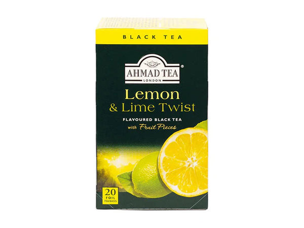 Ahmad Tea Lemon & Lime Twist Black tea 20 Bags