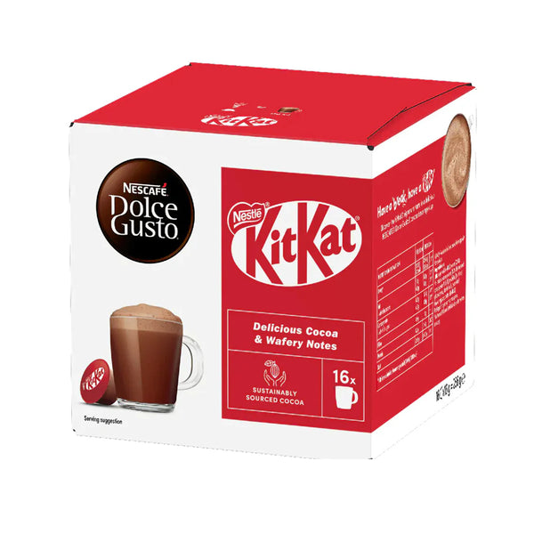 Kitkat- Dolce Gusto Compatible - Hot Chocolate - 16 Capsules