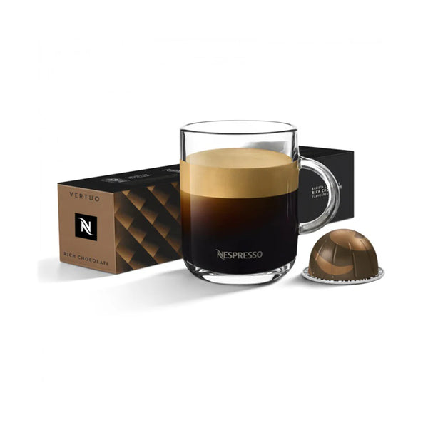 Nespresso Rich Chocolate Vertuo Capsules - 10 Capsules