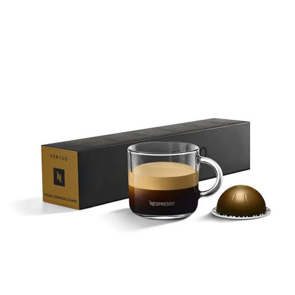 Nespresso Double Espresso Chiaro Vertuo Capsules - 10 Capsules