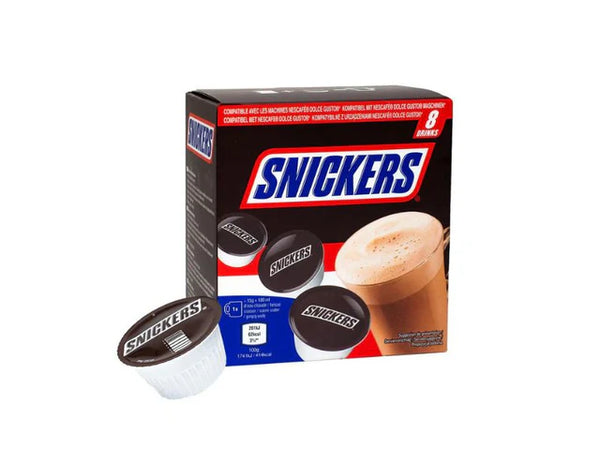 Snickers Dolce Gusto Coffee Capsules - 8 capsules