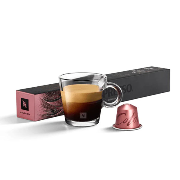 Nespresso Colombia coffee capsules - 10 capsules
