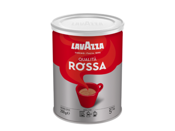 Lavazza Qualita Rossa Ground Coffee Can 250gm