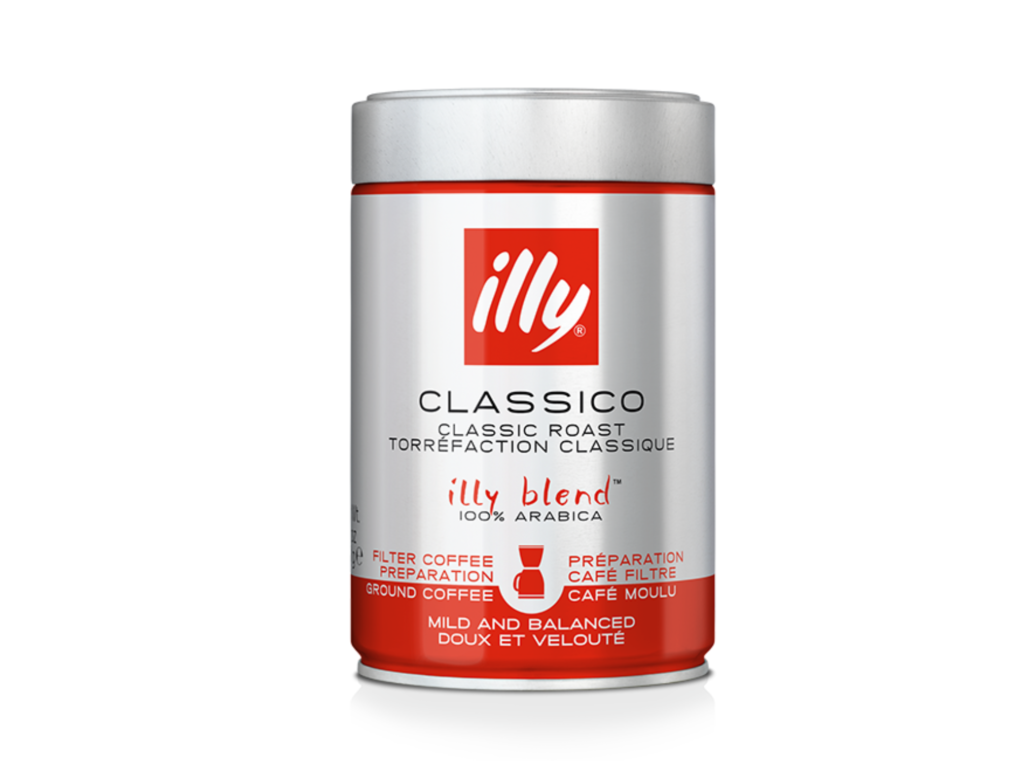 Illy Classico Filter Coffee Preparation Ground Coffee 250gm Qahwa More illy-classico-filter-coffee-preparation-ground-coffee-250gm-qahwa-more