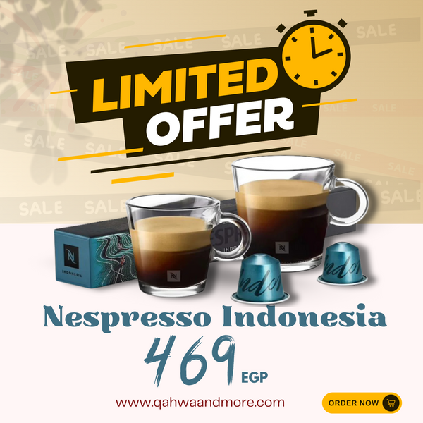 Nespresso Indonesia coffee capsules - 10 capsules