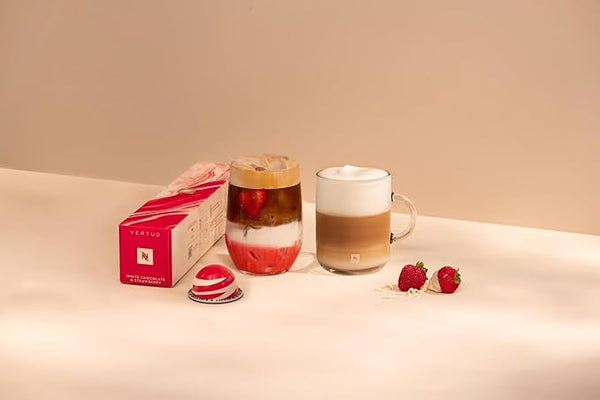 Nespresso Vertuo - White Chocolate & Strawberry - 10 Capsules - Qahwa & more